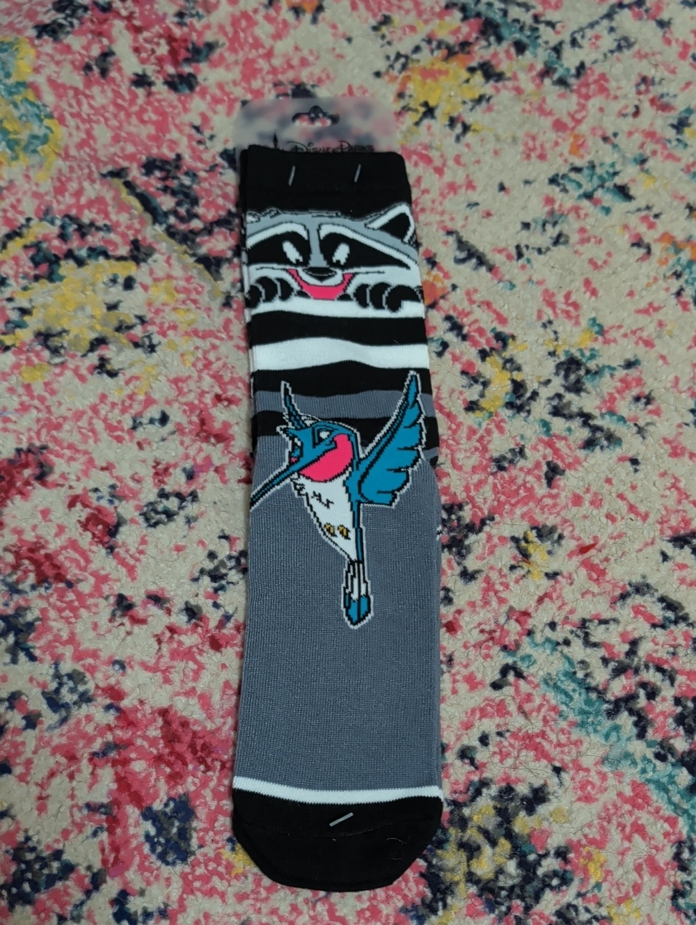 Disney Pocahontas Meeko And Flint Crew Socks